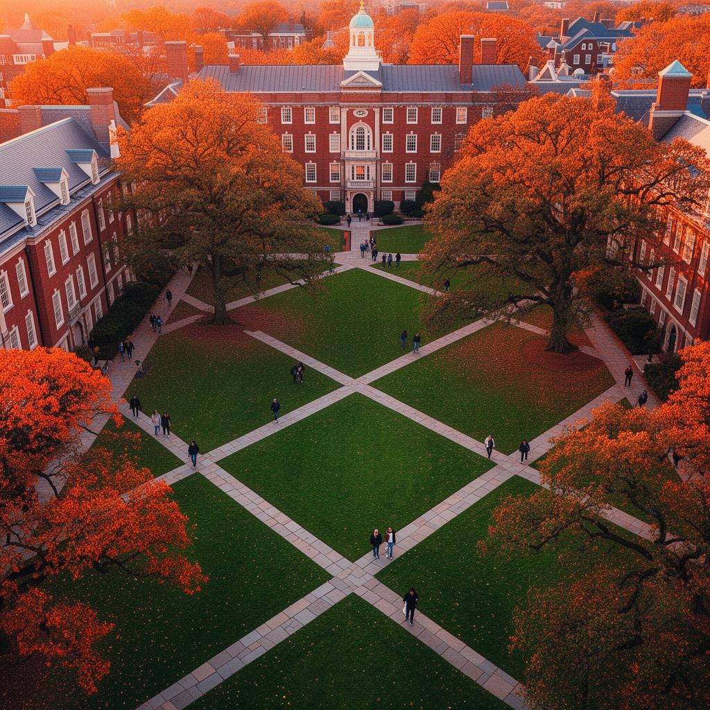 U.S. university campus